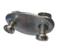 Écrou Hexagonal Câble pour vtt 12mm Argenté Écrou Hexagonal Câble | Compatible pour vtt route, taille 12mm précise, léger 6g, idéal dérailleur, remplacement rapide(D)