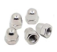 Ecrou Hexagonal Écrou borgne hexagonal en acier inoxydable 304 for vis M3 M4 M5 M6 M8 M10 M12 M14 M16(M3 20pcs)