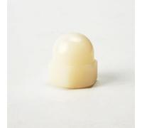 Ecrou Hexagonal Écrous hexagonaux en nylon, lot de 5 à 100 pièces, M3, M4, M5, M6, M8, M10, M12, M14, M16, M18, écrous hexagonaux en plastique noir/blanc(White,M10 (20pcs))