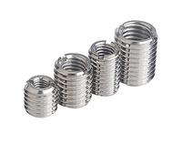 Écrou hexagonal en acier au carbone, écrou en acier inoxydable, M2.5 M3 M4 M5 M6 M10 M12, adaptateur de filetage intérieur et extérieur en acier inoxydable, manchon fileté, insert, écrous de