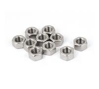 sourcing map Écrous Hexagonaux Hexagone Écrou Filetage 3/8"-16 UNC en Acier Inoxydable 304 10Pcs