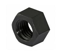 Écrou hexagonal en nylon plastique Écrous hexagonaux en nylon multicolores M2-M20 DIN934, lots de 2/5/10/20 pièces(Black,M2(20pcs))