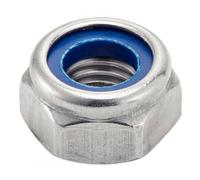 Acton Écrous hexagonaux indesserrables 62602 – M6 Inox A2 Bague nylon Boîte 200