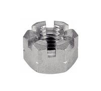Écrou hexagonal HU à créneaux A4 DIN 935 M12 boîte de 50 ACTON 6461912