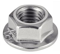 Ecrou hexagonal HU à embase crantée A2 DIN 6923 M12 boîte de 100 - - 6260912