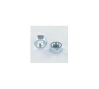ECROU HEXAGONAL HU M6 PAS A GAUCHE CL8 ACIER ZING BLANC