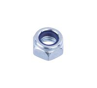 Ecrou hexagonal indesserrable acier zingué - Diamètre 8mm - 6pces - Fixpro