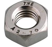 Acton Écrou hexagonal Inox A2 DIN934 - Ø 10 mm - Boîte de 100