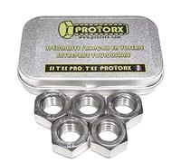 Ecrou Hexagonal Inox M12 : (Diam.int = 12mm x Diam.ext = 19mm) Boite 5pcs Hu Acier Inoxydable Metal A2 - DIN934 | Bricolage Réparation Visserie | Anti-Corrosion Usage Exterieur-Interieur | PROTORX