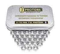 Ecrou Hexagonal Inox M5 : (Diam.int = 5mm x Diam.ext = 8mm) Boite 30pcs Hu Acier Inoxydable Metal A2 - DIN934 | Bricolage Réparation Visserie | Anti-Corrosion Usage Exterieur-Interieur | PROTORX
