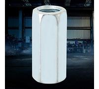 Écrou Hexagonal Long, Paquet de 5 écrous Filetés Hexagonaux M12 X 40 en Acier galvanisé pour Appareils Ménagers et de Bureau, équipements de Communication et Autres Machines