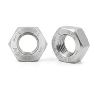 Écrou Hexagonal M14, Filetage à Gauche, Acier Inoxydable A2, DIN 934 - (5pcs)