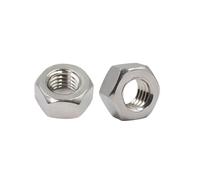 Écrou hexagonal métrique en acier inoxydable 304, DIN934 M2 M3 M4 M5 M6 M8 M10 M12 M16 M18, accessoires de quincaillerie(M2 100PCS)