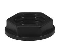 Écrou Hexagonal Mince 6,35mm Noir pour Prise Audio Cliff S-h902 | Profil à Bride Basse, Plastique Dur, Lot 1 Pièce, Panneaux Audio et Amplificateurs