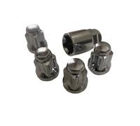 écrou jante Compatible avec Chrysler pour 300 2005+ Écrous de roue verrouillables M14x1.5 Écrous de roue à double clé hexagonale