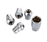 écrou jante Compatible avec Hyundai Antivols de roue 12x1.5 antivols de roue bombés