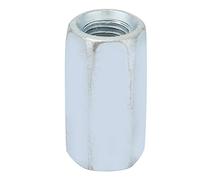 Écrou long en acier au carbone, accouplement à tige longue galvanisé écrou hexagonal allongé M18 * 55 * 26 pièces de rechange pour attaches filetées