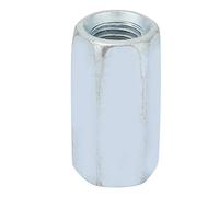 Écrou Long en Acier au Carbone Galvanisé, Accouplement Hexagonal M18x55x26mm, 147g, 1 Pièce