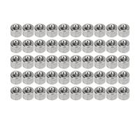 Ecrou M4, 50 Pièces M4 X 0,7-8-L6 MM Ecrou Antivol Inox, Manchon Filetée Rond Écrou Accouplement, Ligne Féminine Vis M4 Kit Écrou D'accouplement De Connecteur Filetage Femelle Rond