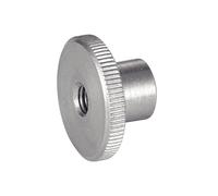 Ecrou M6 rond moleté INOX type haut