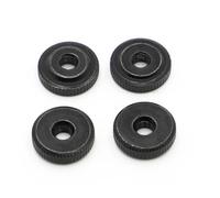 Écrou moleté à serrage manuel, 2/5 pièces, M3 M4 M5 M6 M8 M10, en acier au carbone noir, GB807(M5 5pcs)