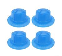 Écrou moteur de ventilateur électrique en plastique 8 mm avec filetage réversible pour ventilateurs de table et de mur, accessoire de rechange 50 x 22 mm (bleu)