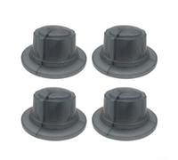 Écrou moteur de ventilateur électrique en plastique 8 mm avec filetage réversible pour ventilateurs de table et de mur, accessoire de rechange 50 x 22 mm (gris)