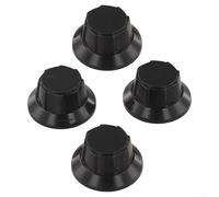 Écrou moteur de ventilateur électrique en plastique 8 mm avec filetage réversible pour ventilateurs de table et de mur, accessoire de rechange 50 x 22 mm (noir)