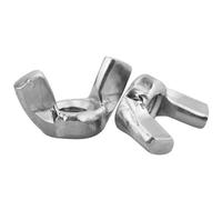 Ecrou Papillon 5 pièces M6, Leryati vis Papillon DIN315 Écrous à Ailettes en Acier Inoxydable A2 V2A, Écrous à Oreilles Metal Ecrous à Ailette Filetage Métrique