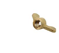 Ecrou Papillon Écrou à oreilles en laiton M4 M5 M6 M8 M10 M12 Écrous serrage manuel(M12 1pc)