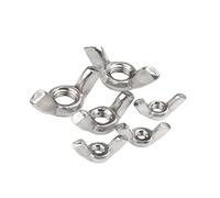 Écrou papillon Écrous à oreilles DIN315 M3-M10 en acier inoxydable 304 (lot)(M6 5PCS)