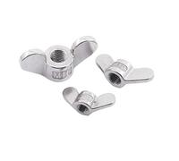 Ecrou Papillon Écrous à oreilles en acier inoxydable 304 M4 M5 M6 M8 M10 M12 M14 M16 M18 M20, serrage manuel sans outil(M16(1pcs))