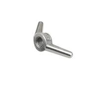 Écrou Papillon en Acier Inoxydable 304, serrer à la Main, écrou à Griffe, écrou à Oreilles Papillon, écrous à Oreilles M6 M8 M10 M12 M14 M16 M18 M20 M24(Size:M18(1pcs))