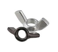 Écrou papillon en laiton, acier au carbone, acier inoxydable 316/304 M3 ~ M24(Small Ear,M14-1pcs)