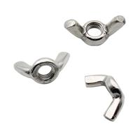 Ecrou Papillon M10 : 20 Pcs Visserie Inox | Ecrou a Oreille pour Vis Boulon Rondelle | Ailette Acier A2 Anti-Rouille Usage Intérieur Extérieur | PROTORX