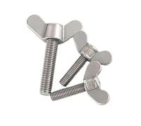 Ecrou Papillon Vis papillon en acier inoxydable 304, boulon, vis à main M8 M10 M12 M14(1pcs M12X30)