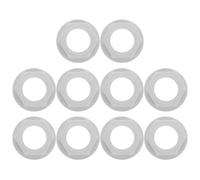 Écrou Plastique de Valve à Flotteur PP, 10 Pièces 1 Pouce | Filetage, Résistance à L'Usure, Pose Simple, pour Flotteur Wc, Pompe et Accessoires Sanitaires