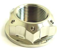 Ecrou pour axe JMP Boulon M25x1,50mm acier inoxydable V4A, Suzuki GSX FA F / R 600 / 750 / 1000 / 1200 / 1250 / 1300 / 1400 ccm année 1997 - 2020