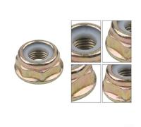 Écrou pour gauche M10x1.25 pour Débroussailleuse 40pcs Écrou | Laiton massif, résistance , filetage pour gauche pour précis, lot économique 40 , usage intensif