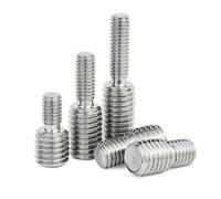 Écrou réducteur à insert fileté, Adaptateur De Filetage M3-M20 Mâle À, Vis Transfert Double Tête, Boulon Réducteur, 1 10 Pièces(M4x10-M6x10mm-10pcs)