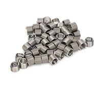 Écrou Réducteur de Filetage, 50 Pcs M7 Inserts Filetés Mâle Femelle écrou Réducteur Vis Kit D'assortiment de Manchons de Réparation (1.5D), Inserts D'écrou de Quincaillerie (1.5D)