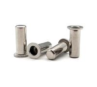 écrou rivet en acier inoxydable, Écrous à riveter SUS304, plats et fraisés, plusieurs tailles, paquet de 20 à 50 pièces(50pcs-Flat M5*19.5)