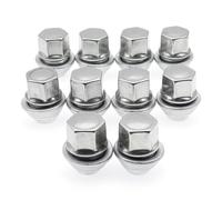 Ecrou Roue Compatible Avec Ford Pour Focus Pour Fiesta Pour C-Max 19MM Boulons Goujon De Pneu Écrou De Roue En Acier Allié Écrous De Roue M12x1.5 5/10 Pièces(10 PCS)