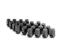 Ecrou Roue Compatible Avec Jeep Pour Wrangler JK 1987-2018 Pour Liberty 2002-2012 Pour Nitro 2007-2011 Boulons De Moyeu De Roue Écrous De Roue(Black)