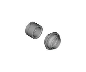 Écrou Shimano et cône à gauche avec couvercle anti-poussière Shilmano WH-RS710-C32-TL-R Noir TU