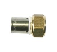 Ecrou tournant à sertir PER DN16 3/4'' F20/27 - SOMATHERM - 3301-16-20