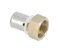 Ecrou tournant PER à sertir radial - Diamètre : 20 - 3/4''