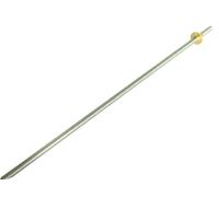 Écrou trapézoïdal pour vis sans fin, Tige filetée en acier inoxydable 304 avec jeu de 2 mm, pas de 2 mm, vis mère T8 avec écrou en laiton, tige trapézoïdale de 150 mm, 250 mm, 350 mm, 600 mm(1200mm)