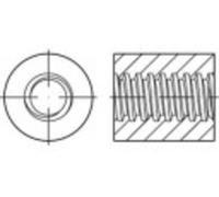 Écrou trapézoïdal rond 16 mm 88089 TOOLCRAFT 1069504 acier inoxydable A4 1 pc(s)