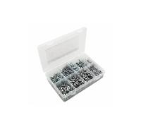 Boulon et écrou - Assortiment M4 et M5 - 700 pièces - Acier - Couleur gris